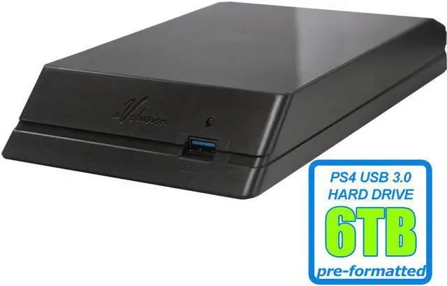 Main image of Avolusion HDDGear 6TB USB 3.0 External Gaming Hard Drive (for PS4, PS4 Slim, PS4 Slim Pro) - 2 Year Warranty