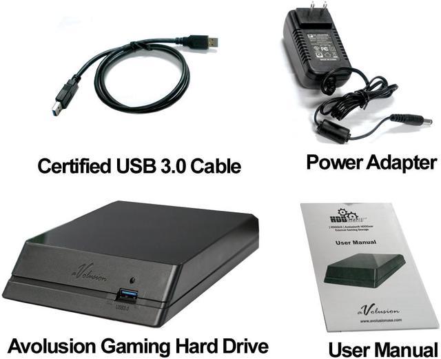 Avolusion HDDGear 2TB USB 3.0 External Gaming Hard Drive (for XBOX
