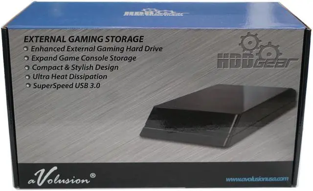 Alt view image 2 of 5 - Avolusion HDDGear 3TB USB 3.0 External Gaming Hard Drive (for XBOX ONE, XBOX ONE S, XBOX ONE X) - 2 Year Warranty