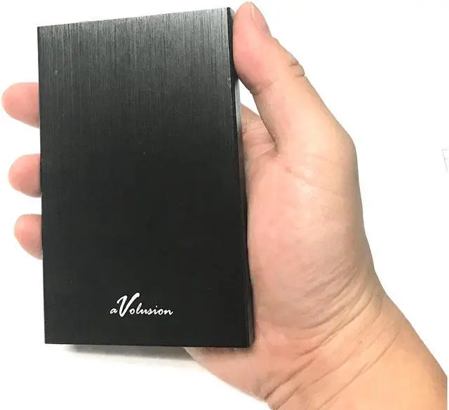 Alt view image 7 of 7 - Avolusion HD250U3 1TB USB 3.0 Portable External Gaming PS4 Hard Drive (PS4 Pre-Formatted) - Retail w/2 Year Warranty