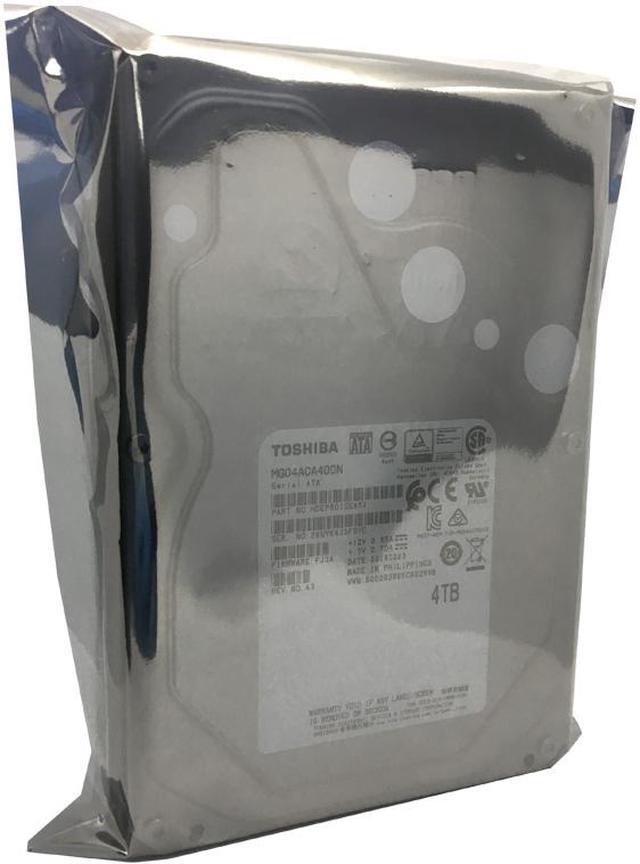 Alt view image 4 of 5 - Toshiba MG04ACA400N - 4TB 3.5" SATA 7.2K 6Gb/s Non Hot-Swap HDD