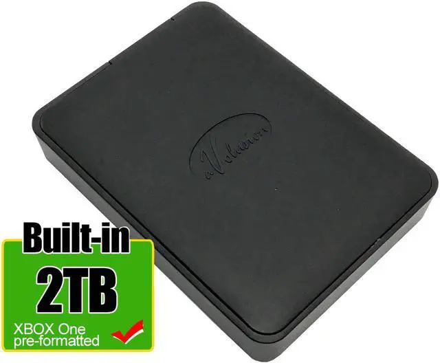 Main image of Avolusion 2TB USB 3.0 Portable External XBOX One Hard Drive (XBOX One Pre-Formatted) HD250U3-X1-2TB-XBOX