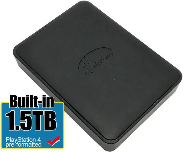 Main image of Avolusion 1.5TB USB 3.0 Portable External PS4 Hard Drive (PS4 Pre-Formatted) HD250U3-X1-1.5TB-PS  - 3 Year Warranty