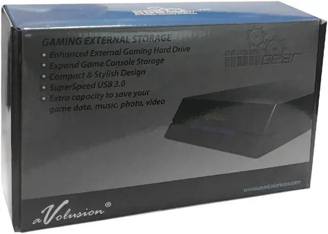 Alt view image 3 of 8 - Avolusion HDDGear Pro 4TB (4000GB) 7200RPM 64MB Cache USB 3.0 External Gaming Hard Drive (for Xbox ONE X/S, Pre-Formatted) - 2 Year Warranty