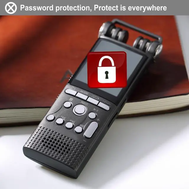 Alt view image 5 of 7 - Professional Voice Activated Digital Voice Recorder 16GB USB Spy Pen Non-Stop 70hrs Recording PCM 1536Kbps,Support TF-Card, Cellphone Recorder and Dictaphone Recorder