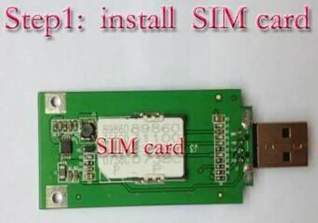 Alt view image 10 of 13 - Mini PCI-e Wireless to USB Adapter card With SIM Card Slot Test WWAN module