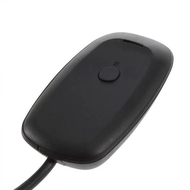 Alt view image 5 of 5 - Black Wireless Gaming USB Adapter Receiver for Microsoft XBOX 360 PC Controller