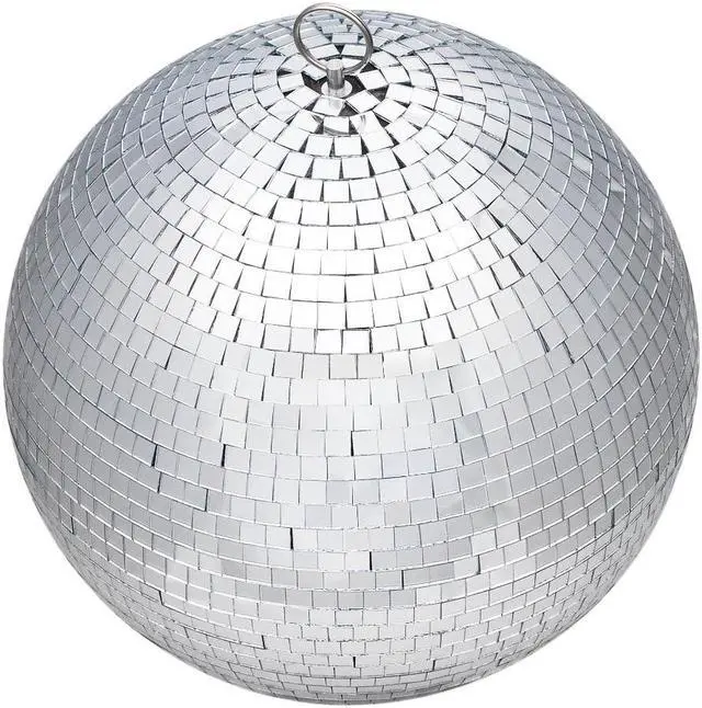 Alt view image 2 of 13 - Large 12" Mirror Glass Disco Ball DJ Dance Home Party Bands Club Stage Lighting