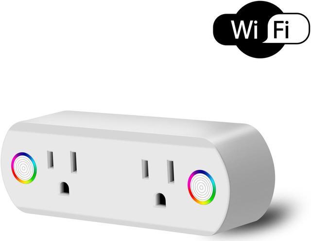 Wifi Smart Plug Remote Control Socket Outlet Switch Alexa Echo Google  Home,Set of 2