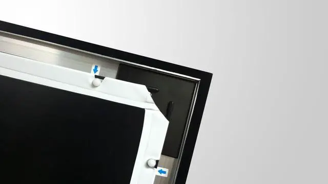 Alt view image 3 of 7 - STR-169110-G Silver Ticket 110" Diagonal 16:9 HDTV (6 Piece Fixed Frame) Projector Screen Grey Material