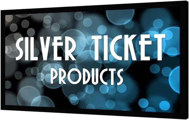 Main image of STR-169110-G Silver Ticket 110" Diagonal 16:9 HDTV (6 Piece Fixed Frame) Projector Screen Grey Material