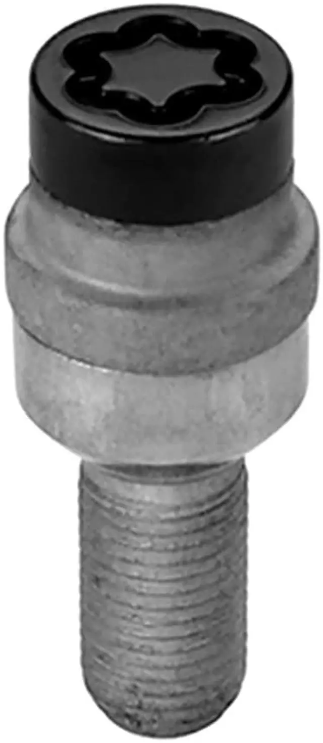 Alt view image 3 of 7 - McGard 28320 Black Chrome Bolt Radius Seat Wheel Lock Set - M14x1.5 (17mm)