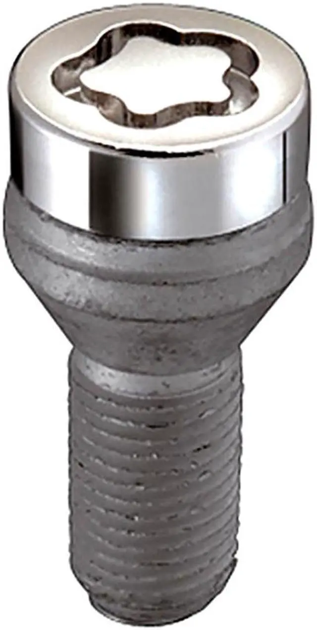 Alt view image 4 of 10 - McGard 27222 Chrome Bolt Style Cone Seat Wheel Lock Set (M14 x 1.5)
