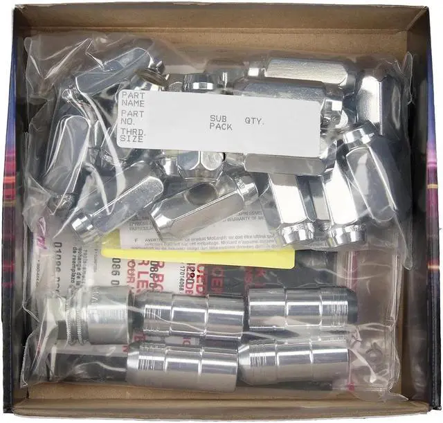 Alt view image 6 of 7 - McGard 84820 Chrome Cone Seat Wheel Installation Kit; 8 Lug (M14 x 1.5)