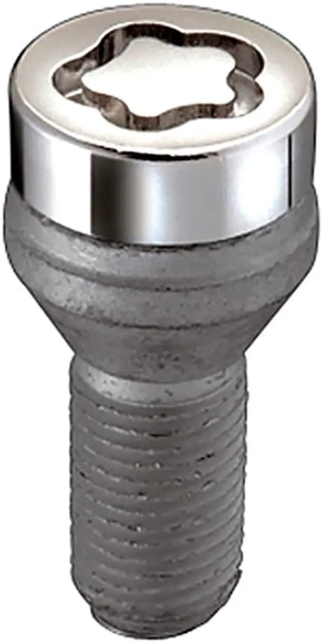 Alt view image 6 of 16 - McGard 27179 Chrome Bolt Style Cone Seat Wheel Lock Set (M12 x 1.5)