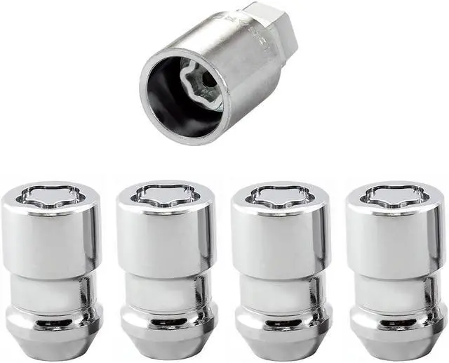 Alt view image 7 of 20 - MCGARD Chrome 12 mm x 1.50 Thread Cone Seat Premium Wheel Lock 4 pc P/N 24137