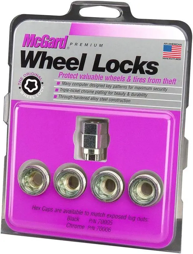 Alt view image 6 of 19 - McGard 24012 Cone Seat- Under Hub Cap Wheel Lock Set (M12 x 1.5)