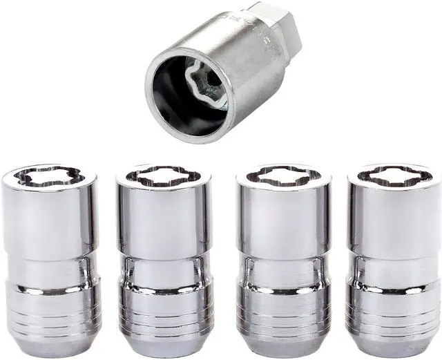 Alt view image 9 of 20 - MCGARD Chrome 14 mm x 1.50 Thread Cone Seat Premium Wheel Lock 4 pc P/N 24215
