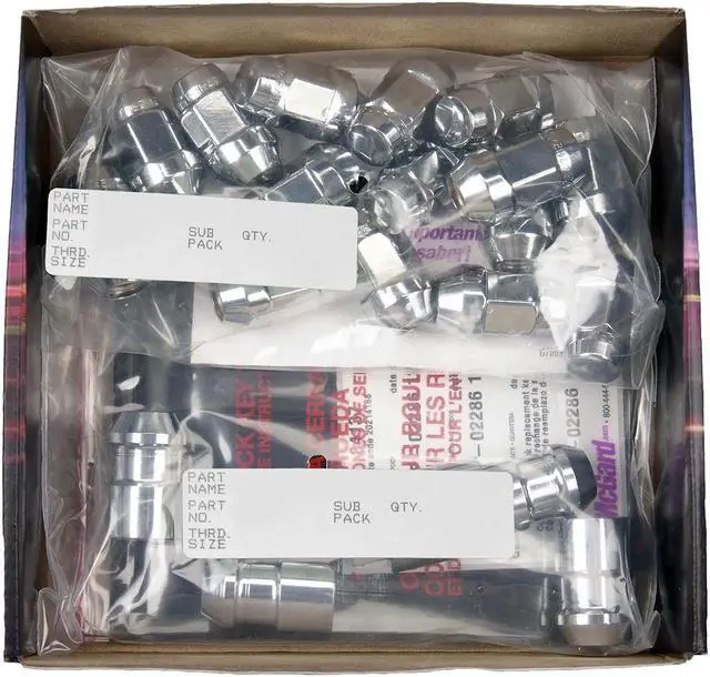 Alt view image 7 of 9 - McGard 84563 Jeep Wrangler Chrome Bulge Cone Seat Wheel Install Kit (1/2"-20)