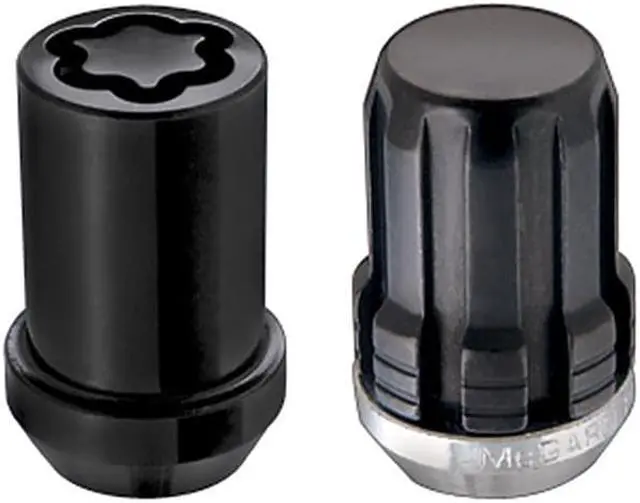 Alt view image 6 of 8 - McGard 65457BK Chrome/Black SplineDrive 4 Lug Wheel Install Kit (M12 x 1.5)