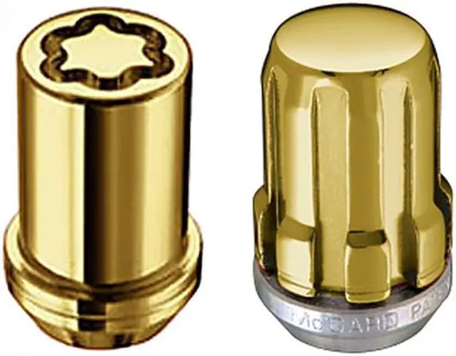 Main image of McGard 65557GD Gold Chrome SplineDrive Wheel Install Kit - M12x1.5 (13/16")