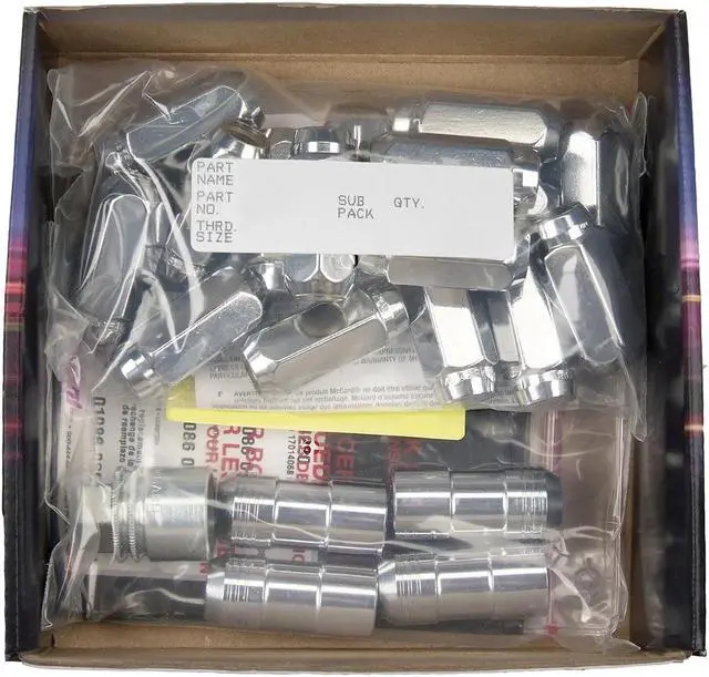 Alt view image 4 of 9 - McGard 84520 Chrome Cone Seat Wheel Installation Kit; 5 Lug (M14 x 1.5)