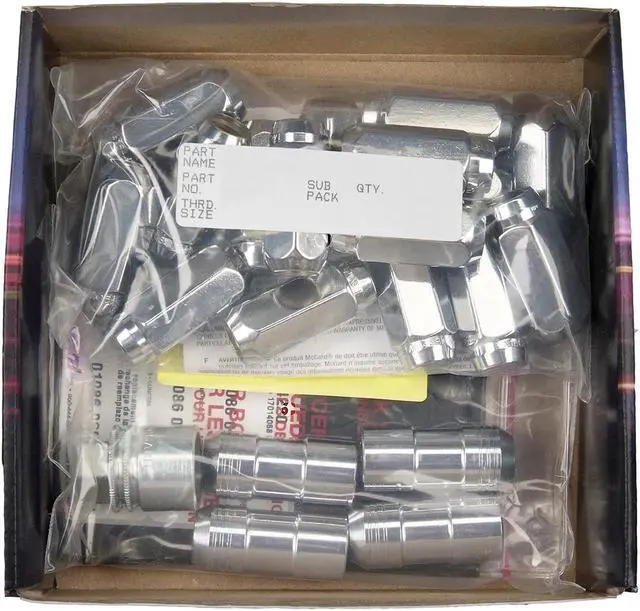 Alt view image 6 of 8 - McGard 84638 Chrome Cone Seat Wheel Installation Kit; 6 Lug (M14 x 1.5)