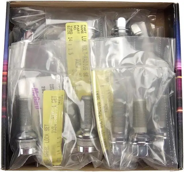 Alt view image 3 of 5 - McGard 68020 Chrome Bolt Wheel Install Kit - M14x1.5 (17mm)