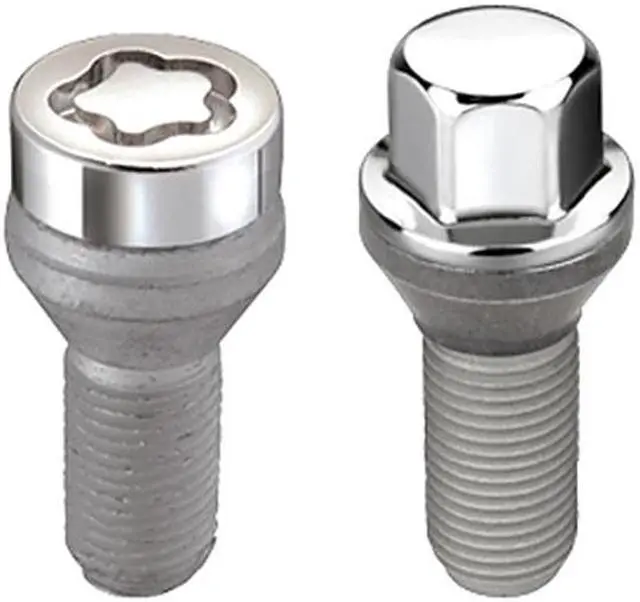Alt view image 2 of 5 - McGard 67179 Chrome Bolt Wheel Install Kit - M12x1.5 (17mm)