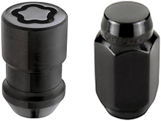 Alt view image 6 of 12 - McGard 84558 Chrome/Black Cone Seat Wheel Installation Kit; 5 Lug (M12 x 1.5)