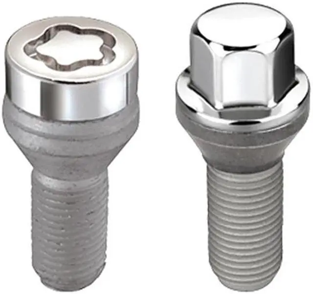 Alt view image 2 of 5 - McGard 67200 Chrome Bolt Wheel Install Kit - M14x1.5 (17mm)