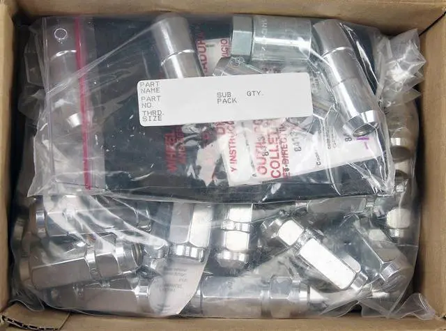 Alt view image 7 of 8 - McGard 84834 Chrome Cone Seat Wheel Installation Kit; 8 Lug (9/16"-18)