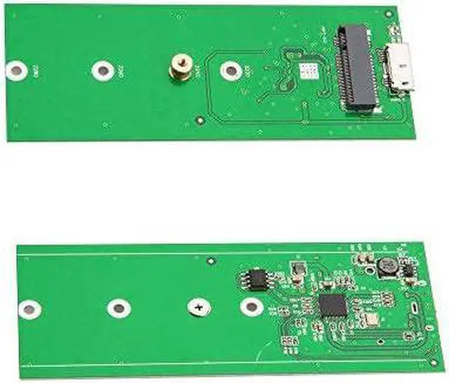 Alt view image 6 of 7 - M.2 SATA SSD to USB 3.0 External SSD Reader Converter Adapter Enclosure with UASP Support NGFF M.2 2280 2260 2242 2230 SSD with Key B/Key B+M