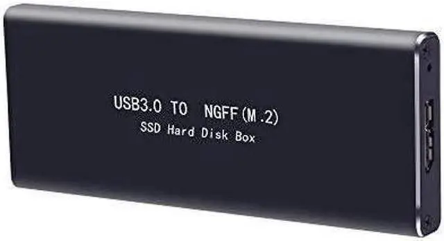Alt view image 3 of 7 - M.2 SATA SSD to USB 3.0 External SSD Reader Converter Adapter Enclosure with UASP Support NGFF M.2 2280 2260 2242 2230 SSD with Key B/Key B+M