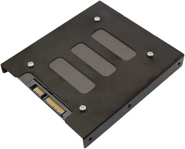Alt view image 4 of 7 - SSD Mounting Bracket 4 Pack SSD Bracket 2.5 to 3.5 Adapter SSD HDD Metal Mounting Bracket Adapter Hard Drive Holder for PC SSD