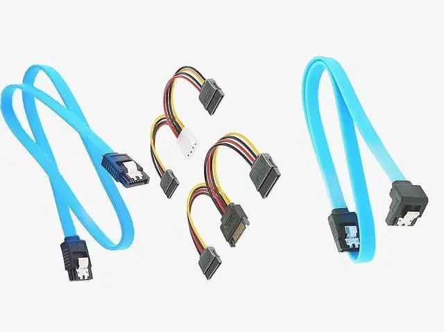 Alt view image 3 of 4 - S SSD Bracket 2.5 to 3.5 Adapter SSD HDD Metal Mounting Bracket Adapter Hard Drive Holder for PC SSD+(4 Pieces) SATA Data cableAnd Power Cablewith Screws and mounting Screwdriver