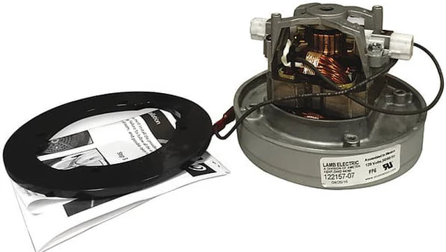 Alt view image 2 of 3 - proteam 100422 120v motor/fan with crimps