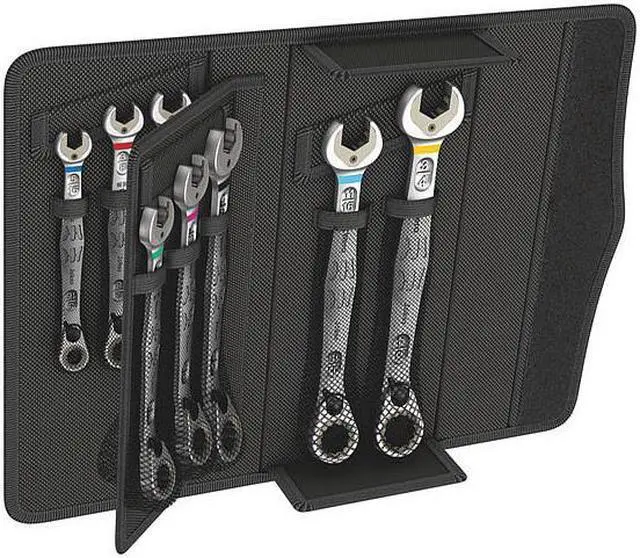 Alt view image 2 of 4 - WERA 05020093001 Combination Wrench Set,SAE,8 pcs.