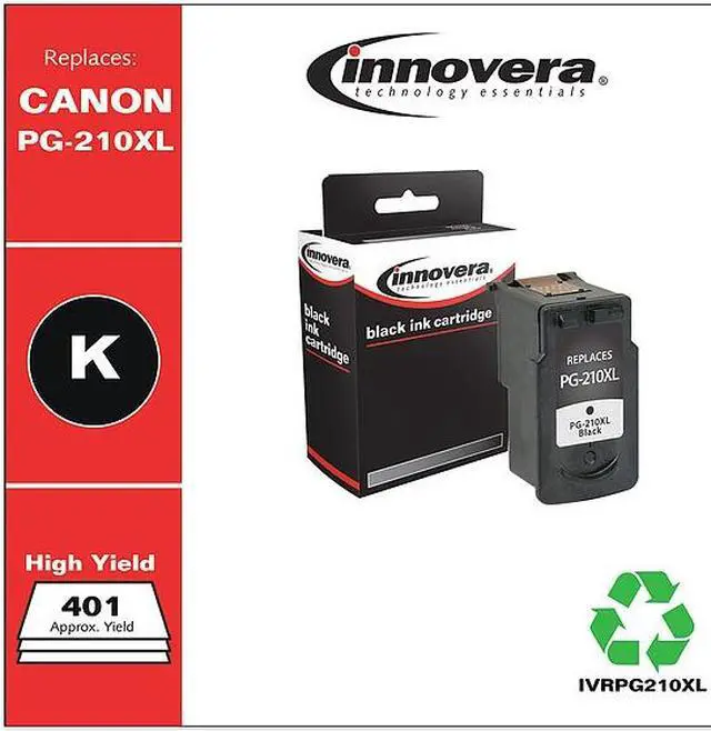 Alt view image 6 of 19 - Remanufactured 2973B001 (Pg210Xl) Ink, 401 Yield, Black