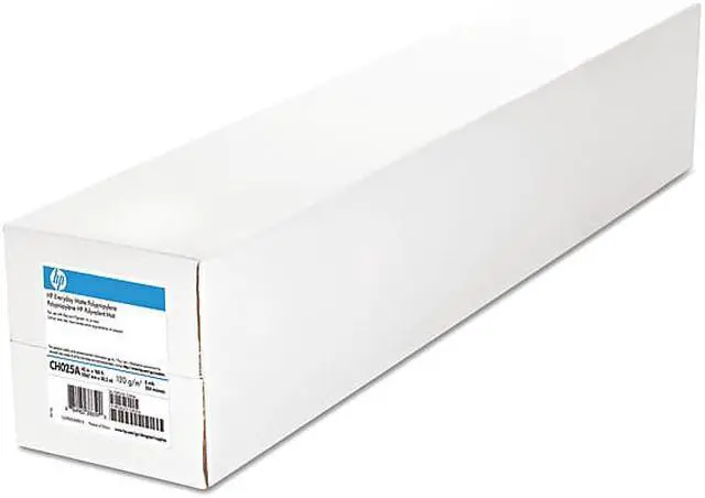 Main image of Hp Everyday Matte Polypropylene Film 8 mil 2" Core 42" x 100 ft White 2 Rolls CH025A