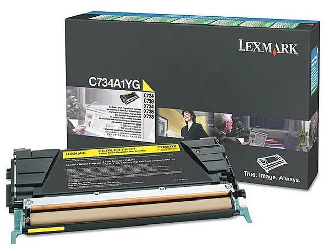 Alt view image 3 of 9 - C748 YELLOW HIGH YIELD RETURN PROGRAM TONER CARTRIDGE