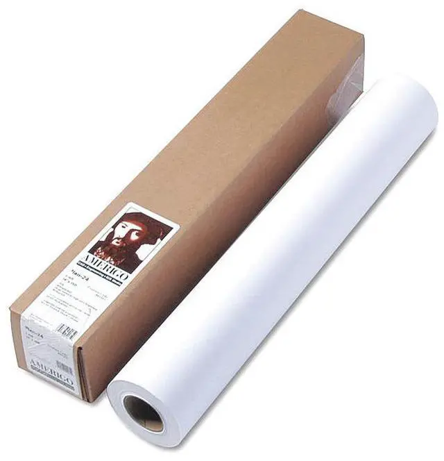 Alt view image 3 of 8 - Hp Designjet Inkjet Large Format Paper 24" x 150 ft White 51631D