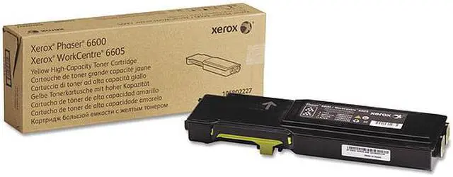 Alt view image 7 of 20 - Xerox 106R02227 High Capacity Toner 6000 Page-Yield Yellow