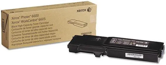 Alt view image 3 of 8 - XEROX 106R02228 Phaser 6600 / WorkCentre 6605, High Capacity Toner Cartridge Black