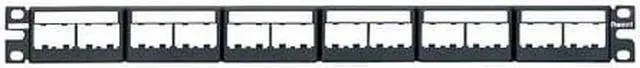 Alt view image 4 of 5 - Patch Panel, Mini-Com, Rack Mt, 24 Port