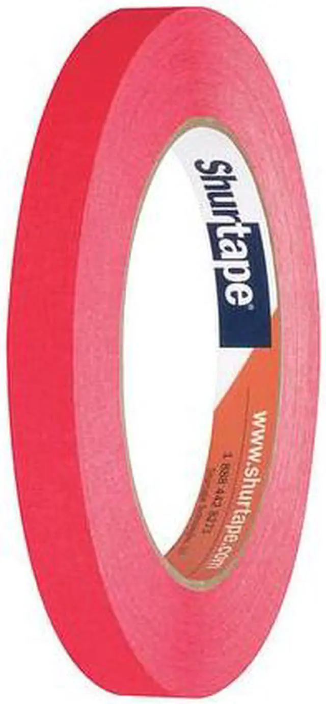 Alt view image 5 of 10 - Shurtape Colored Masking Tape (CP-631): 1/2 in. x 60 yds. (Black)