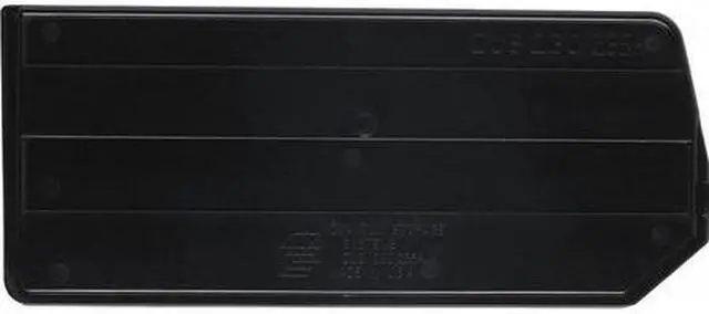 Alt view image 4 of 10 - QUANTUM STORAGE SYSTEMS DUS230/235 Plastic Divider, Black, 10 in L, 4 1/4 in H,