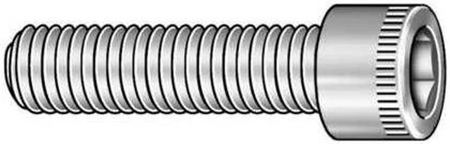 Main image of ZORO SELECT SFIA0-10025USA-100BX #1-72 Socket Head Cap Screw, Socket, Black