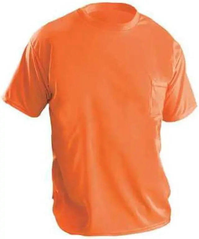 Main image of OCCUNOMIX LUX-XSSPB-OL Large T-Shirt, Hi-Vis Orange