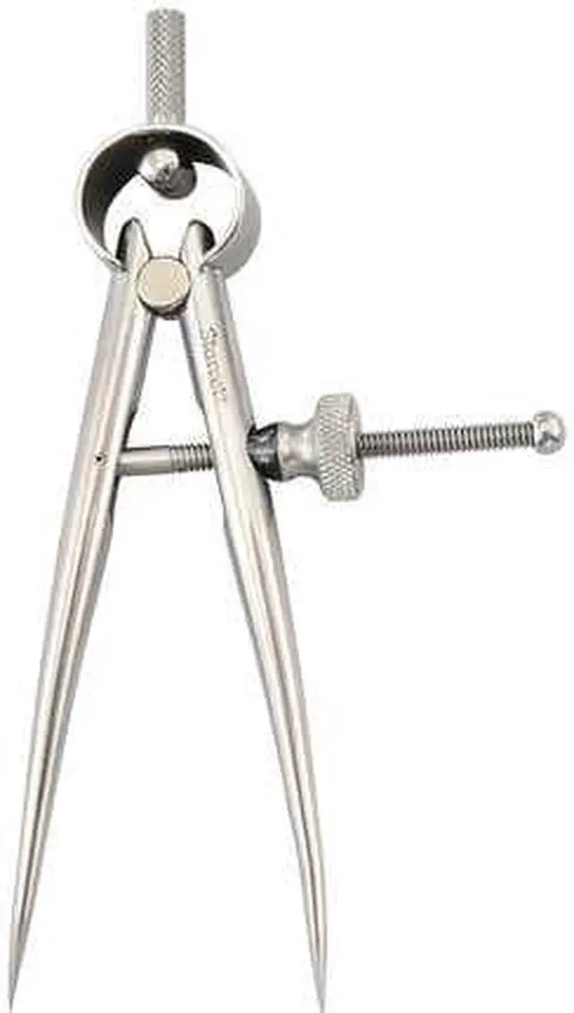 Alt view image 2 of 2 - STARRETT 277-3 Spring Divider,4 In,Steel,Solid Nut